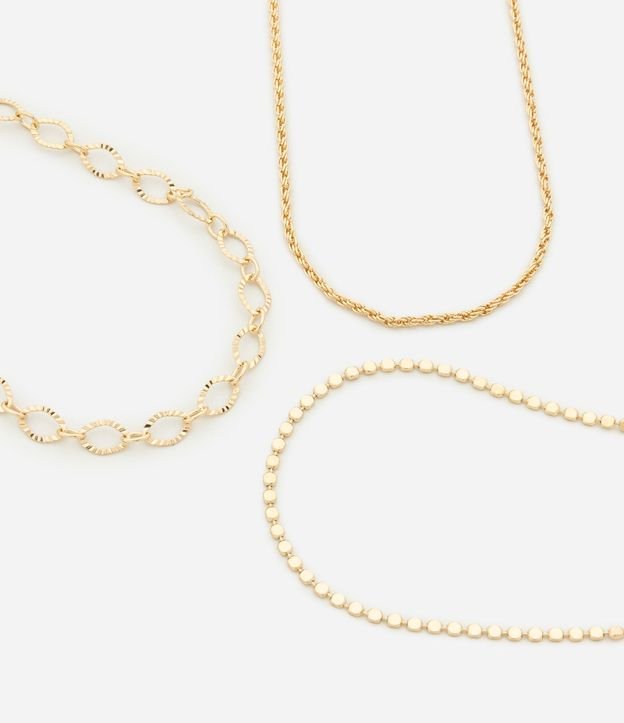 Collar Capas con Cadenas Diversas