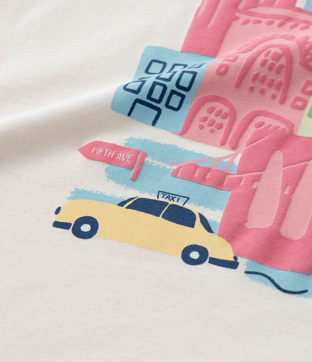 Blusa Infantil Oversized con Estampa New York - Talle 5 a 14 años 5