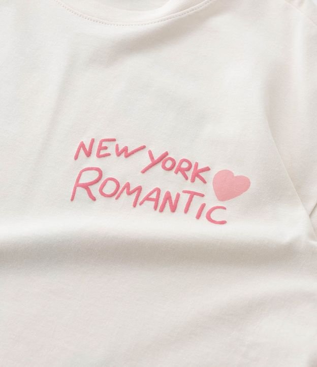 Blusa Infantil Oversized con Estampa New York - Talle 5 a 14 años 6
