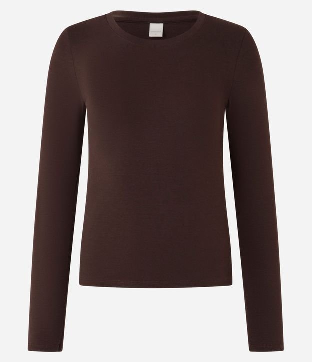 Blusa en Algodón con Cuello Redondo 6
