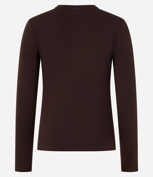 Blusa en Algodón con Cuello Redondo 7