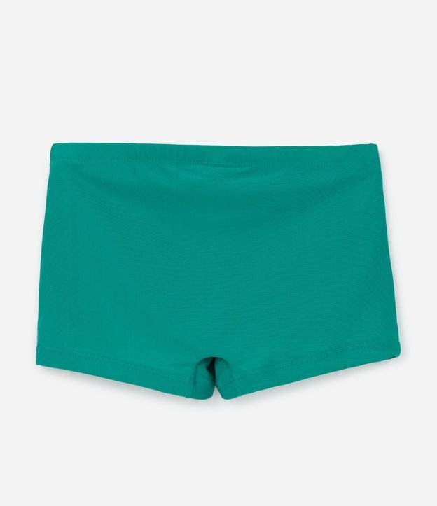 Sunga Boxer Infantil  em Microfibra con Estampa Lateral de Ondinha - Talle 5 a 14 años 2