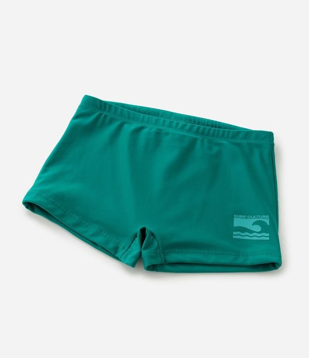 Sunga Boxer Infantil  em Microfibra con Estampa Lateral de Ondinha - Talle 5 a 14 años 5