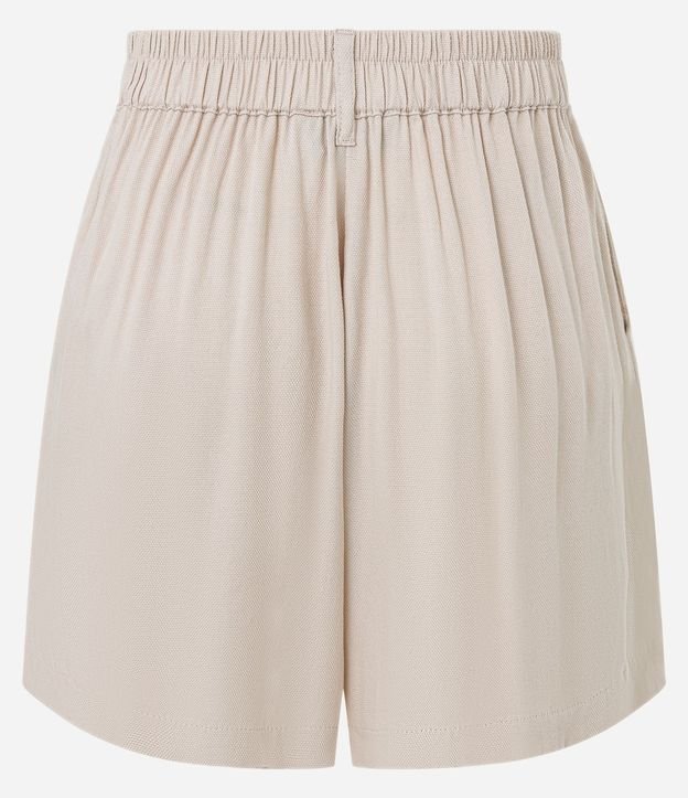 Short Corto Alfaiatado en Viscosa Twill 9