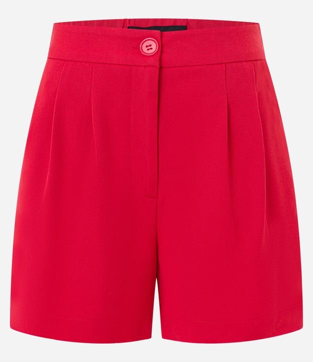 Short en Sastrería con Pliegues y Bolsillos 6