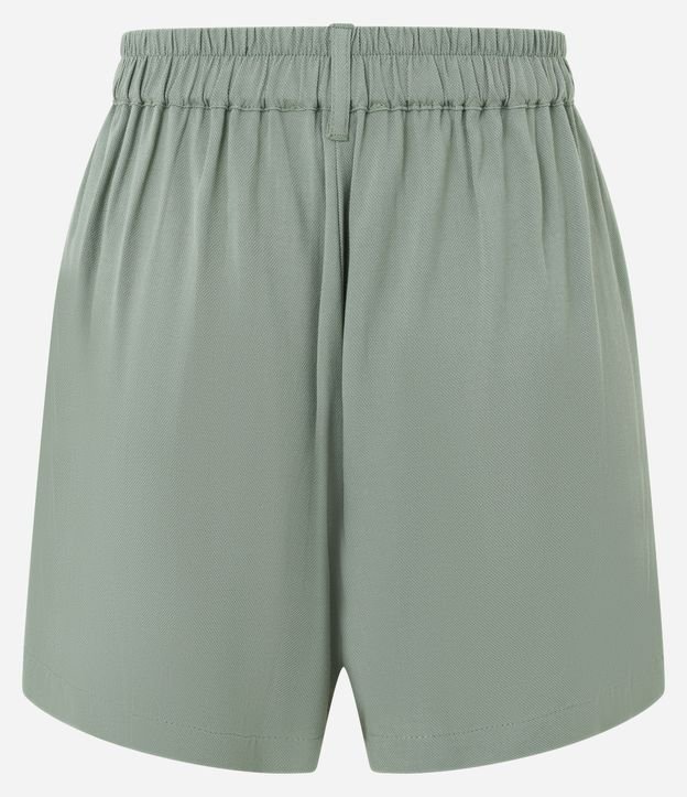 Short Corto Alfaiatado en Viscosa Twill 8