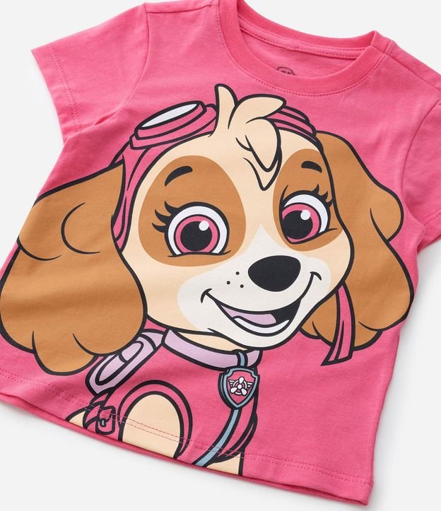 Remera Infantil con Estampa y Máscara Skye - Talle 1 a 6 años 8