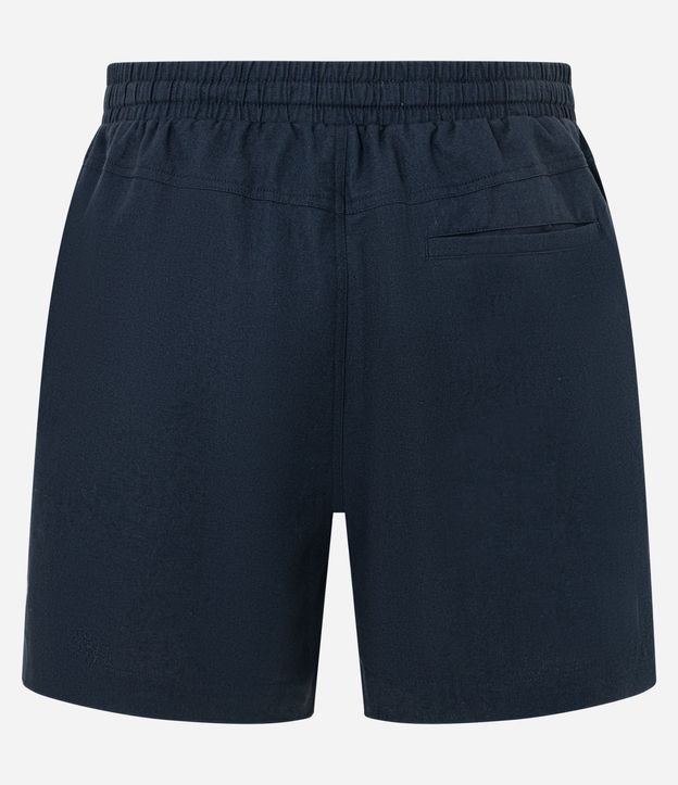 Bermuda en Algodón con Cintura Elástica y Bolsillos 8