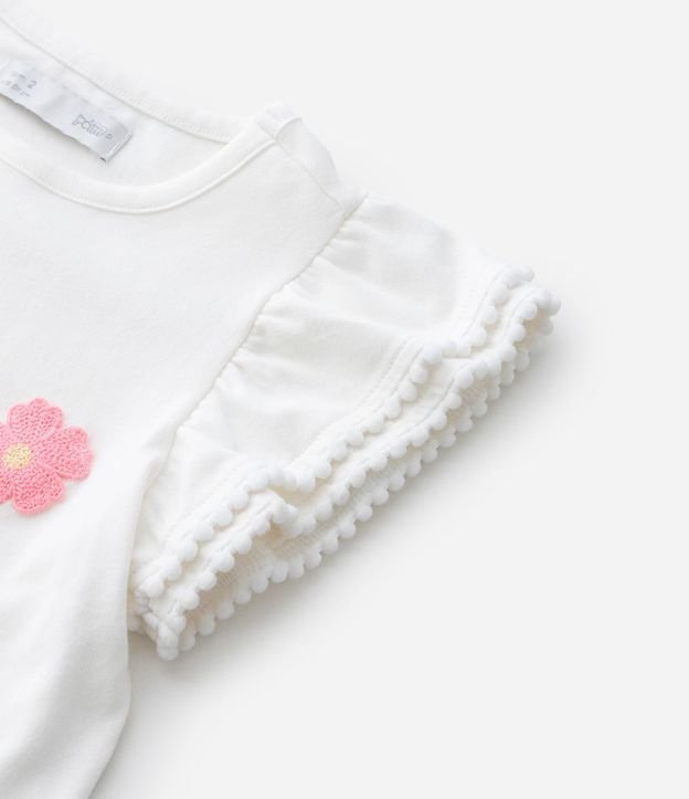 Blusa Infantil con Estampa de Playa y Lettering Summer Girl - Talle 1 a 6 años 6