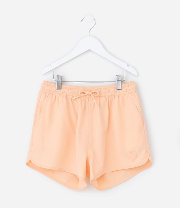 Short Runner Infantil en Microfibra con Lazo - Talle 5 a 14 años