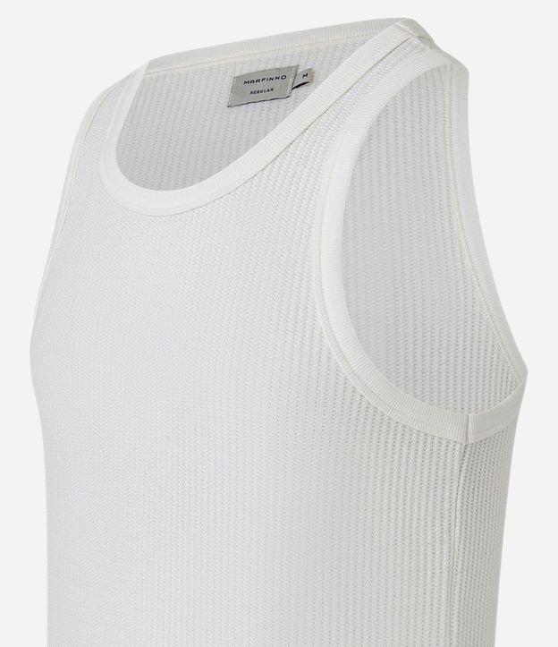 Musculosa Regular en Flamê con Textura 6