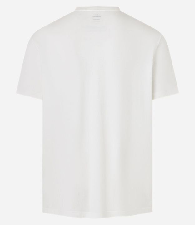 Remera Comfort en Algodón con Estampa de Brújula 7
