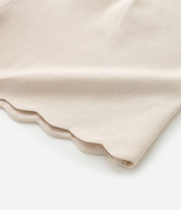 Short Sastre en Viscolino con Bajo Nube - Talle 5 a 14 años 9