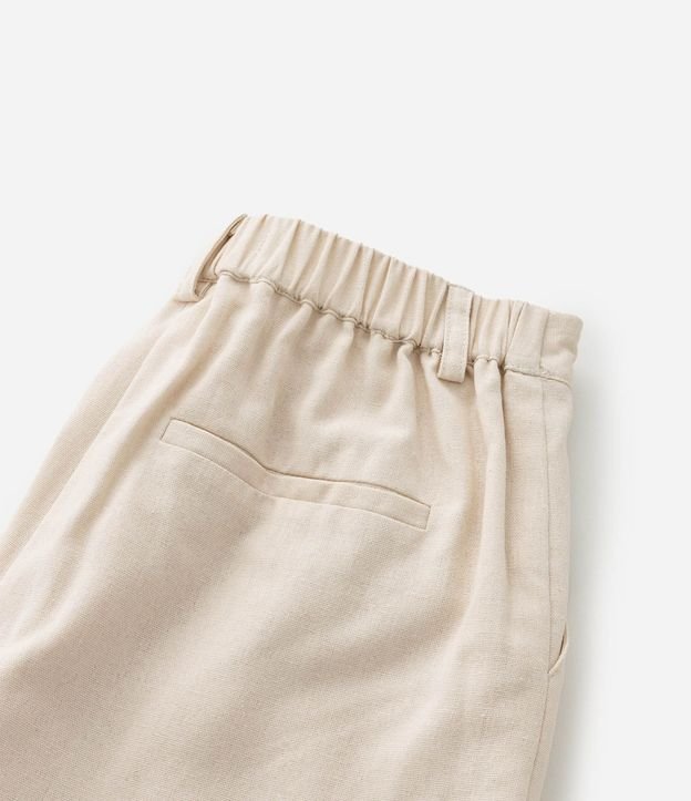 Short Sastre en Viscolino con Bajo Nube - Talle 5 a 14 años 10