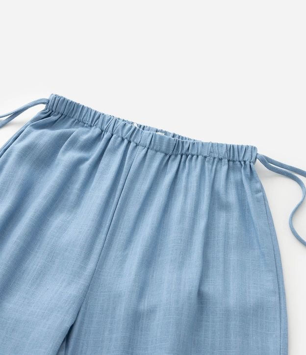 Pantalón Infantil Recto con Bolsillo Cargo - Talle 5 a 14 años 5