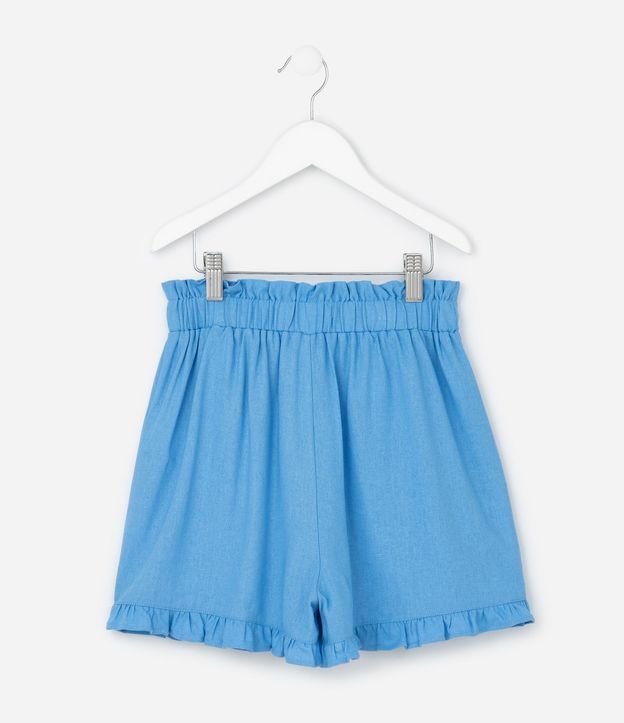 Short Clochard Infantil en Viscolino - Talle 5 a 14 años 3