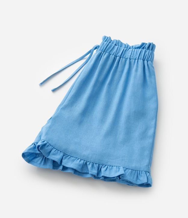 Short Clochard Infantil en Viscolino - Talle 5 a 14 años 7