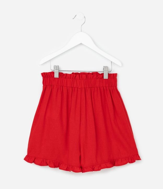 Short Clochard Infantil en Viscolino - Talle 5 a 14 años 3
