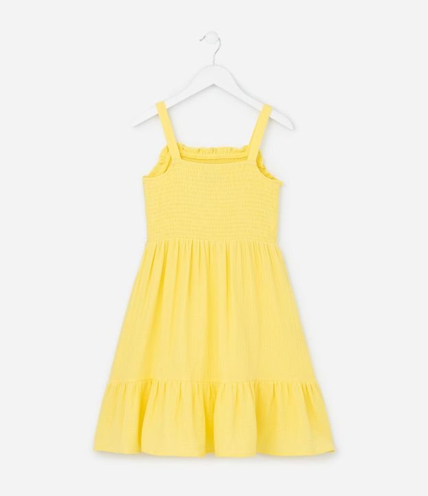Vestido Infantil con Estampa Floral - Talle 5 a 14 años 3