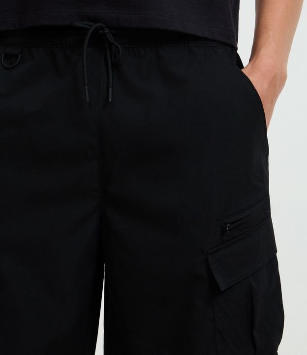 Bermuda Baggy con Bolsillo Cargo con Cremallera 3