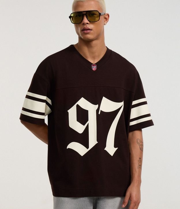 Remera Overboxy Deportiva Futebol Americano