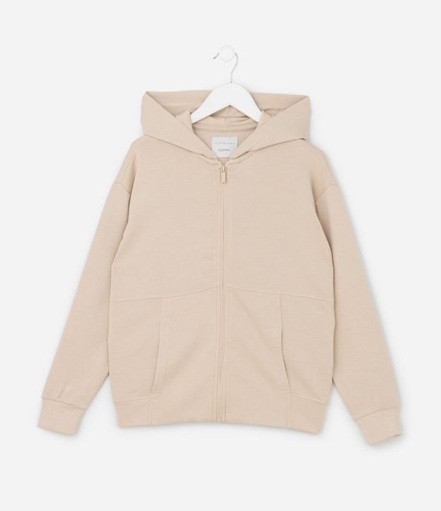 Campera Infantil en Modal con Capucha - Talle 5 a 14 años 3