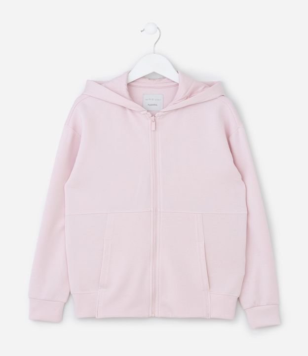 Campera Infantil en Modal con Capucha - Talle 5 a 14 años 2