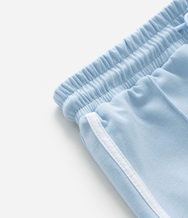 Pantalón Infantil Wide Leg con Raya Lateral - Tam  5 a  14 años 6