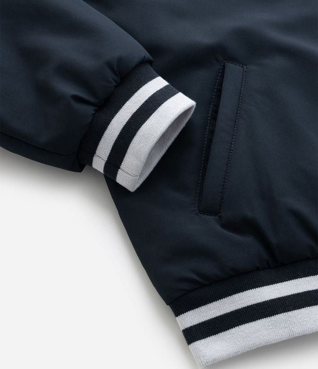 Campera Bomber Infantil con Recortes Contrastante - Talle 5 a 14 años 8