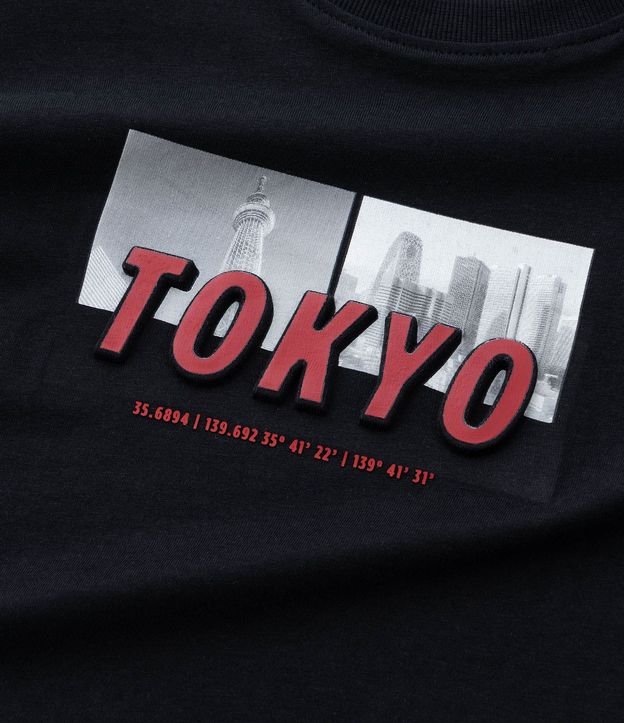Remera Infantil con Estampa Relieve Tokyo - Talle 5 a 14 años 8
