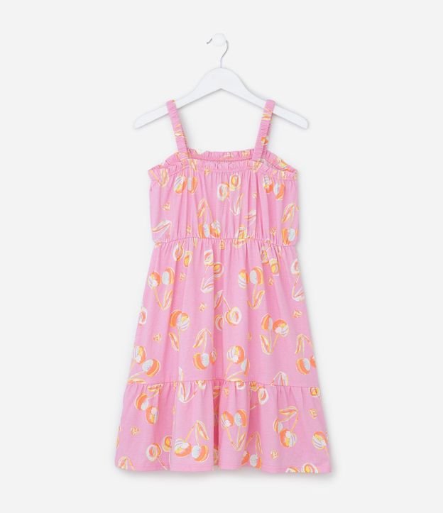 Vestido Infantil con Estampa de Certezas - Talle 5 a 14 años 3