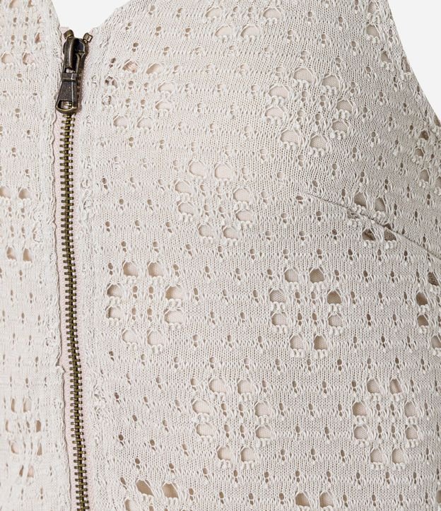 Blusa Texturizada Frente Única en Laise 9