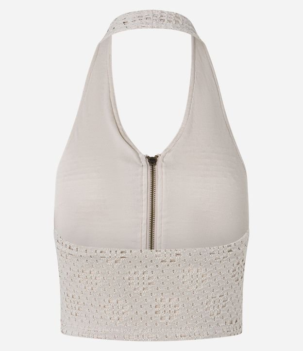 Blusa Texturizada Frente Única en Laise 10