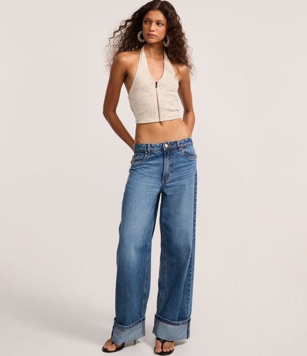 Blusa Texturizada Frente Única en Laise 2