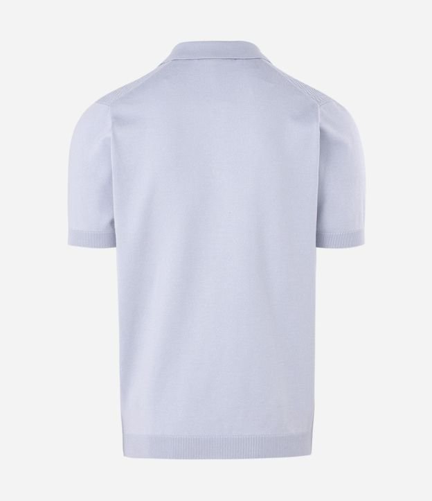 Polo Slim en Viscosa Texturizada con Cremallera 2