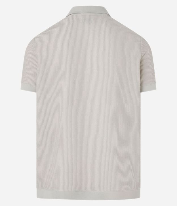 Camisa Polo Regular en Algodón con Textura 8