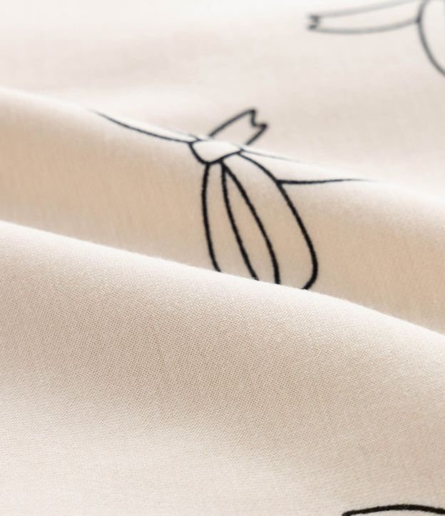 Campera Infantil em  Algodón con Estampa de Lazos - Talle 1 a 6 años 4