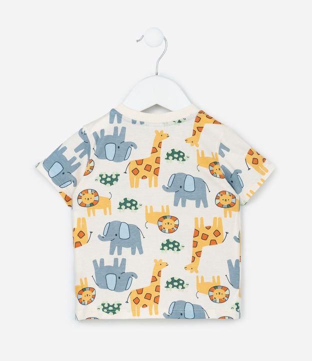 Conjunto Infantil con Estampa de Animalitos - Talle RN a 18 meses 5