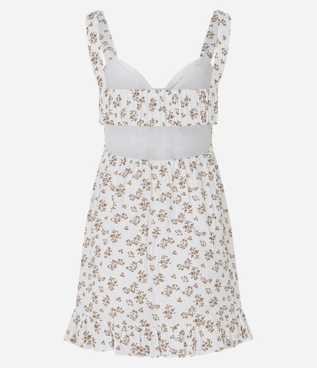 Vestido Godê corto en Algodón con Estampa Floral Liberty 6