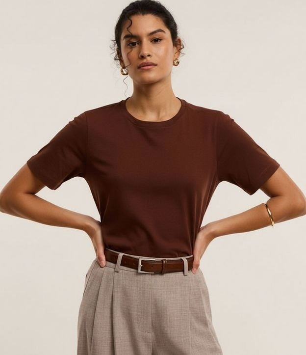 Remera T-Shirt en Algodón Básica 7