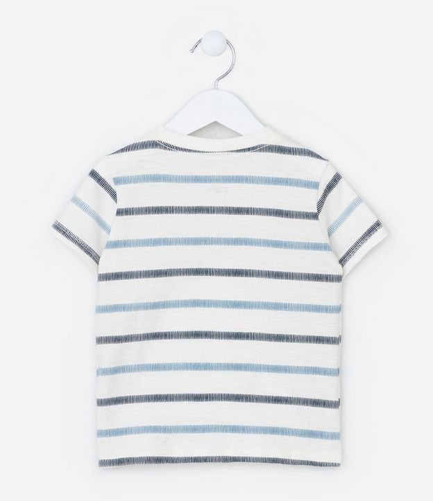 Remera Infantil con Estampa Rayada - Talle 1 a 6 años 4