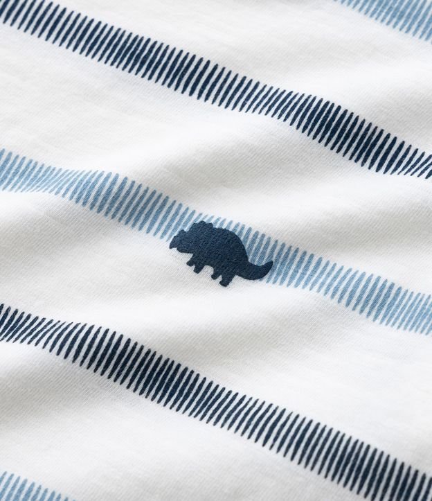 Remera Infantil con Estampa Rayada - Talle 1 a 6 años 6