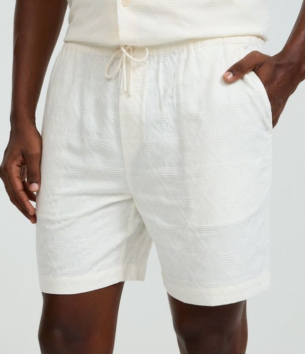 Bermuda Masculina en Algodón Texturizada 2