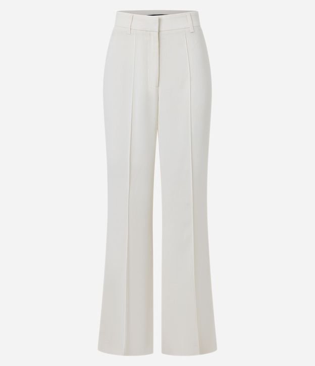 Pantalón Flare Sastre con Frisos 6