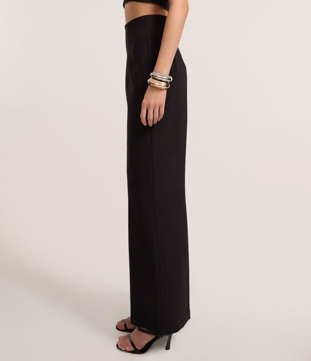 Pantalón Pantalona Sastre con Pliegues y Frisos 3