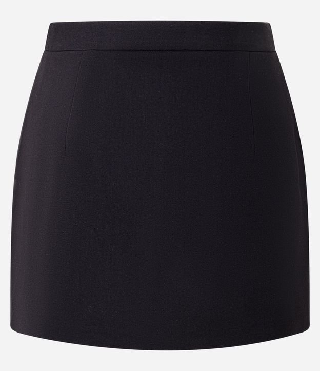 Short Pollera Ajustado Sastre con Mini Bolsillos 6