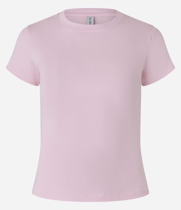 Blusa Básica Justa y Alargada en Rib 6