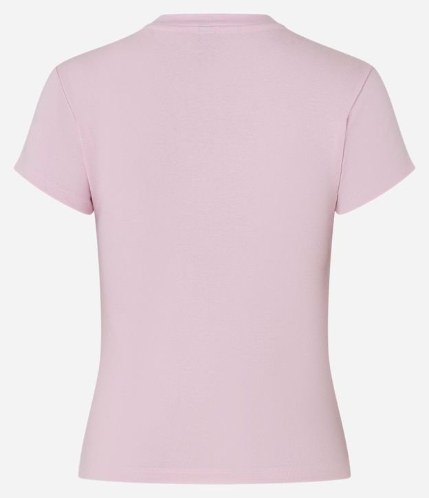 Blusa Básica Justa y Alargada en Rib 7