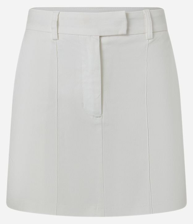 Short Pollera en Bengalina con Friso 7