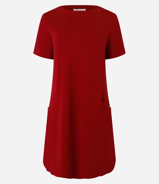 Vestido T-Shirt en Media Malla con Bolsillos 10
